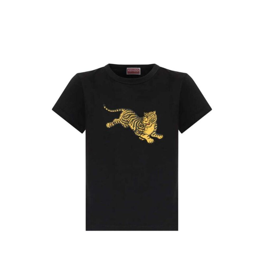 Kenzo Women Tiger-Print T-Shirt